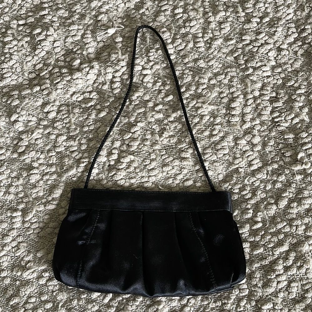 Style & Co. Satin‎ Formal satchel Black